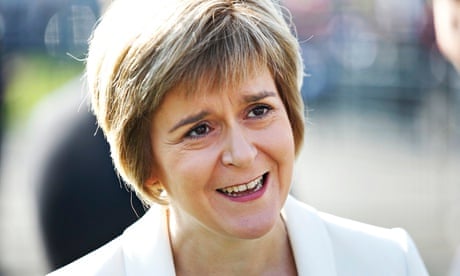 Nicola Sturgeon, deputy first minister of Scotland