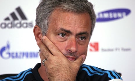 José Mourinho at Chelsea press conference