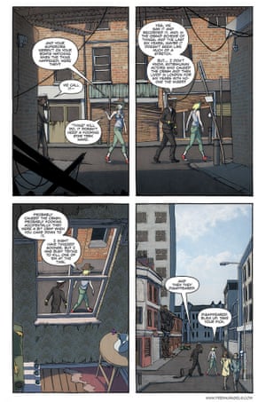 From Hell to Electropolis: how comics depict cities – in pictures