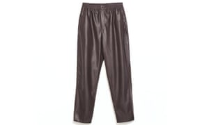 trousers pairs autumn hm satin leg wide