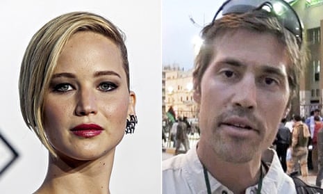 Naked celebrity pics and the James Foley video: how many have clicked? |  Internet | The Guardian