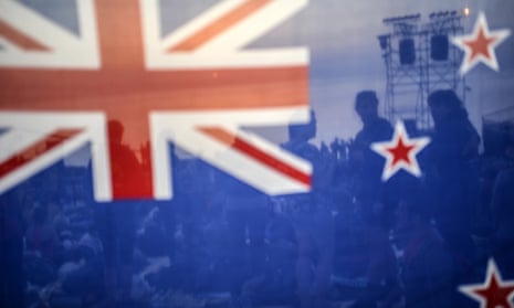 New Zealand flag anzac cove