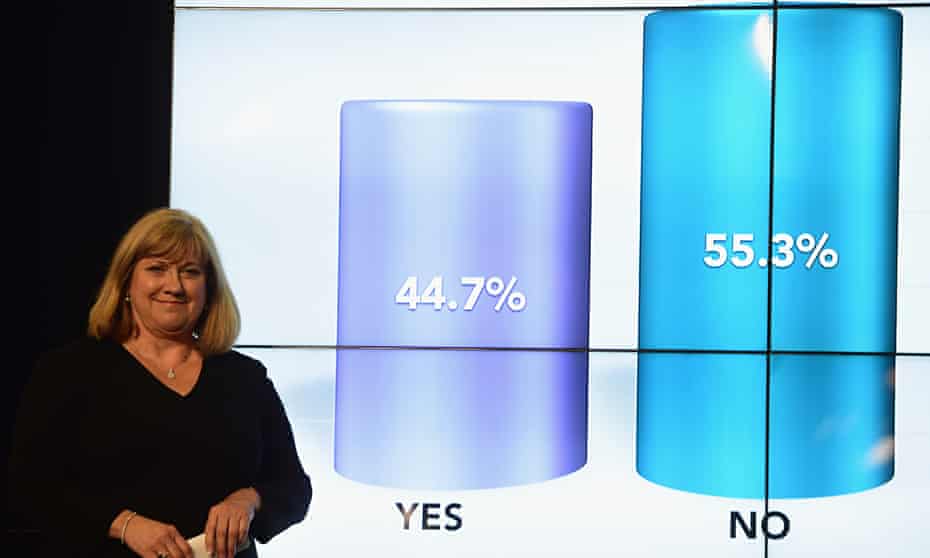 Mary Pitcaithly, chief counting officer in the Scottish independence referendum