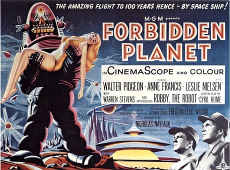 Forbidden Planet 1956 American Science Fiction Cult Film Movie Poster