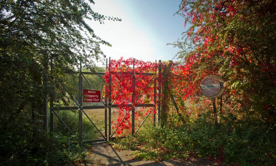 MOD land in Lodge Hill, Medway, North Kent, where Land Securities try to build 5,000 homes, September 2014. The aera was designated last year a Site of Special Scientific Interest (SSSI) by Natural England as the best nightingale breeding site in UK.