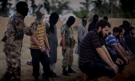 An Isis propaganda video 
