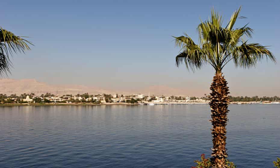 The river Nile in Luxor, Egypt