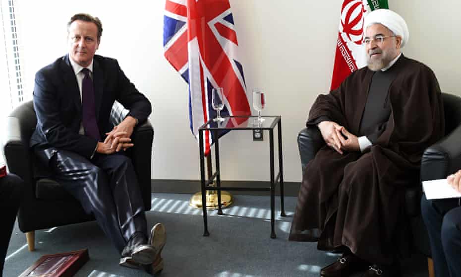 Cameron and Rouhani