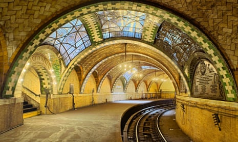 New York's old City Hall Subway Station with tile vaulting by the Gustavino company.