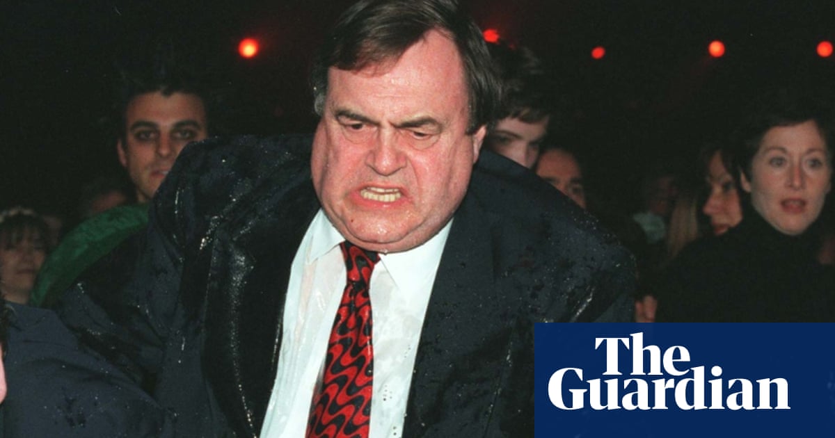John Prescott Gets Soaked At The Brit Awards Labour The Guardian John Prescott Gets Soaked At The Brit Awards Labour The Guardian