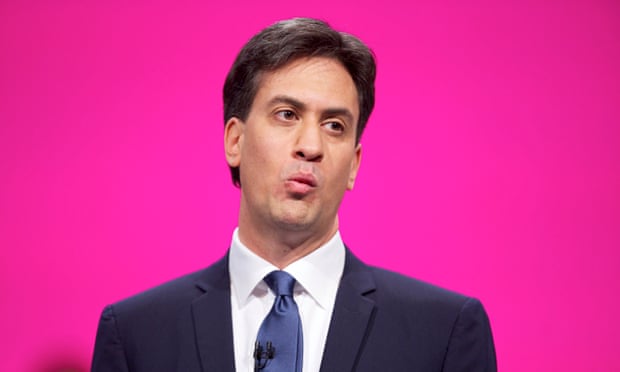Ed Miliband delivers his speech to the Labour conference