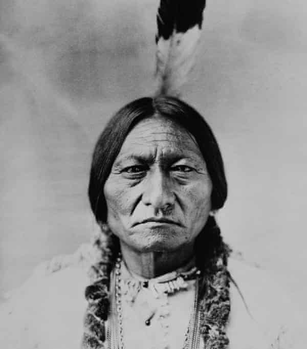 Sitting Bull, a Hunkpapa Sioux chief who guided his people to victory at the Battle of the Little Bighorn in 1876.