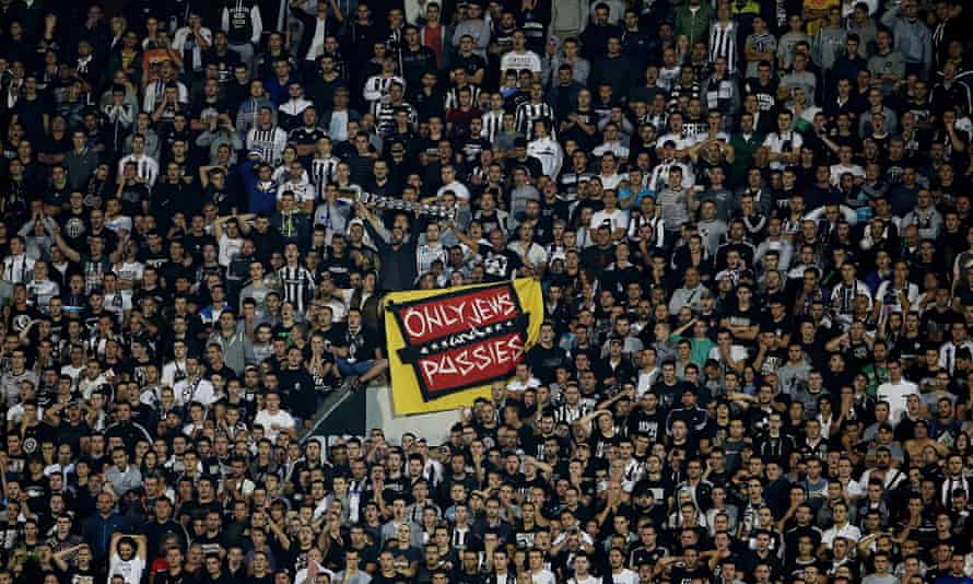 Partizan Belgrade banner highlights ultra problem that is not going away