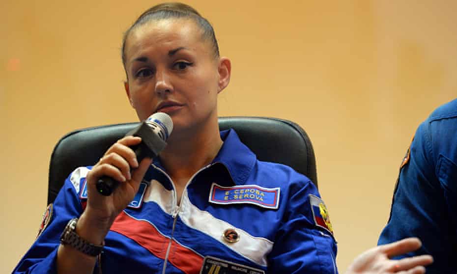 Russia's cosmonaut Yelena Serova