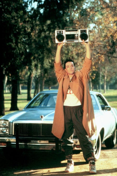 Cusack's breakthrough role in Say Anything.