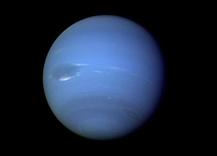 Picture of Neptune taken by Voyager 2 in 1989