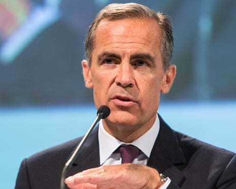 Mark Carney, the governor of the Bank of England