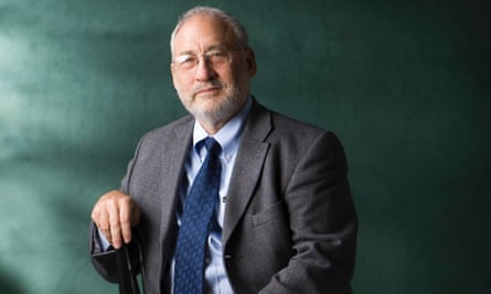 Nobel prize-winning economist Joseph Stiglitz, who has written extensively on the recent failures of the US capitalist system.