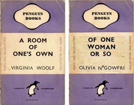 Detail from the covers of A Room of One's Own and Of One Woman Or So