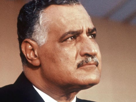 Egyptian president Gamal Abdel Nasser, who died of a heart attack in 1970 aged only 52