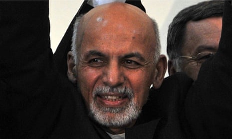 Afghan president-elect Ashraf Ghani