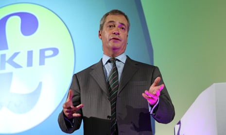 Nigel Farage, the Ukip leader