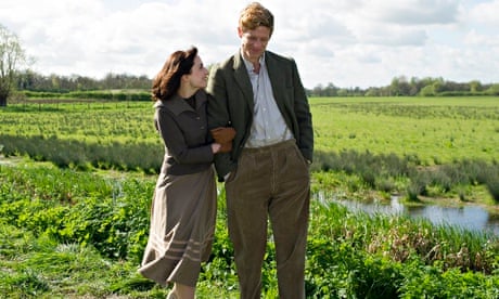 James Norton as Sidney Chambers with Morven Christie as Amanda Kendall