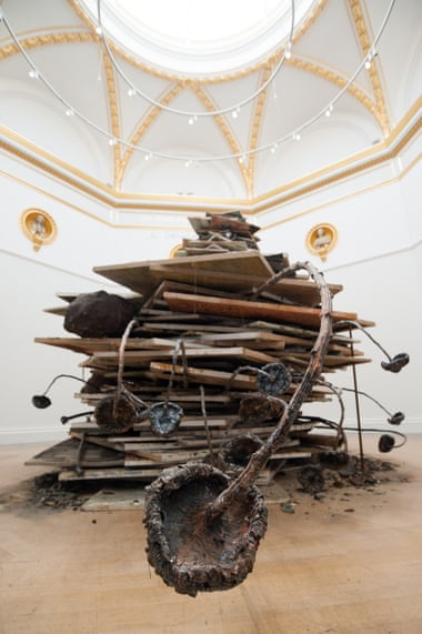 Ages of the World (Die Erdzeitalter), 2014 by Anselm Kiefer at the Royal Academy.
