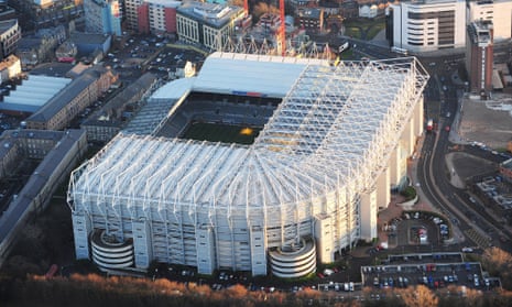 St James' Park. Newcastle are one of only three Premier League clubs not to have moved location.
