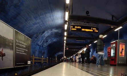 T-centralen tunnelbana.