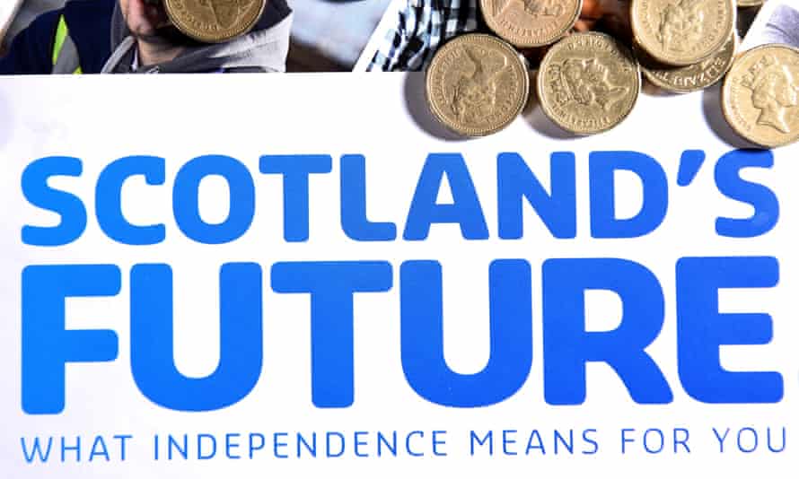 Scottish independence referendum campaign materials.