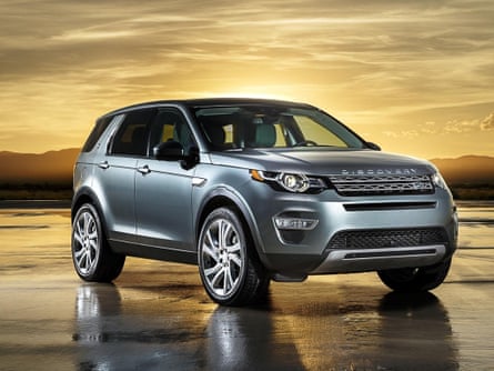 Star performer: Land Rover's new Discovery Sport - ready for blast off.