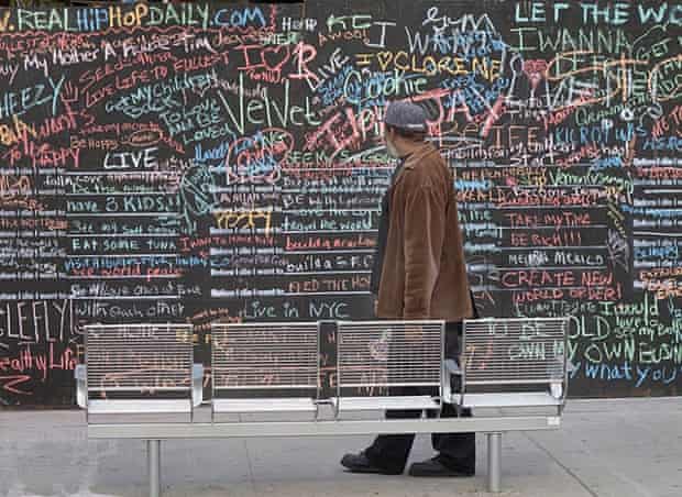Candy Chang's Before I Die … interactive public art project.