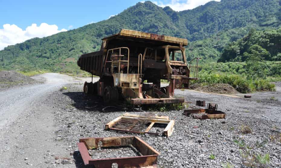 Panguna copper mine, Bougainville