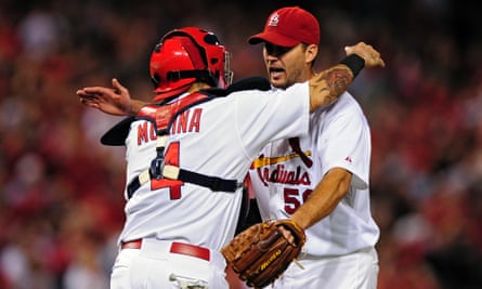 Cardinals to rely heavily on pitchers, catcher Yadier Molina in the  postseason - Los Angeles Times