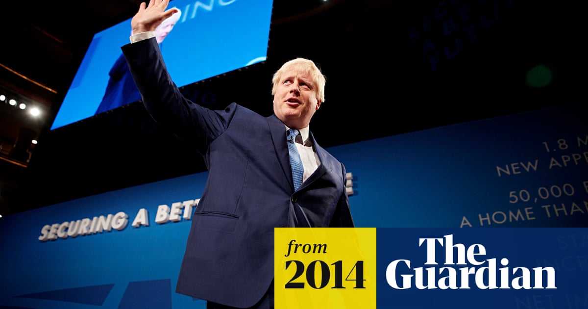 Boris Johnson Mocks Ed Miliband In Speech To Lift Spirits At Tory Conference Boris Johnson The Guardian