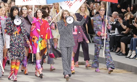 Chanel: co-opting feminism at Paris fashion week, Rhiannon Lucy Cosslett