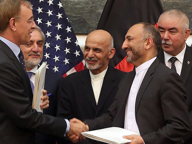 US-Afghan security deal.