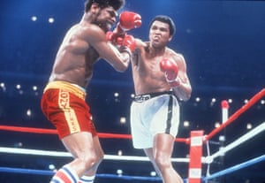 This brutal photo of Leon Spinks’ contorted face communicates the power of Ali’s punch. Ali’s expression is also compelling – he looks somewhat savage. Technically the framing is awkward. I would prefer it if Spink’s face weren’t at the very edge of the frame, but it’s hard to grumble with such a visceral shot.