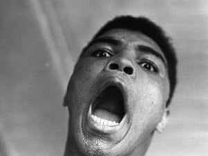 The perspective of this shot is what makes it work for me; Ali is towering over the photographer, dominating him with his physical presence as well as his verbal tirade. From any other angle this just wouldn’t have the same impact.