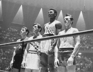 Clay was just 18 when he won Olympic gold in 1960 in the light heavyweight category. Just look how callow he appears, particularly in comparison to the guys to his left and right, who look like 40-year-old bricklayers in comparison.