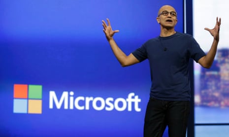 Microsoft CEO Satya Nadella.