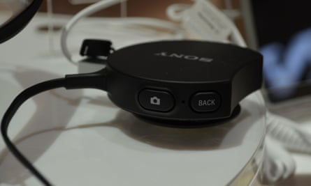 Sony Smart EyeGlass controller