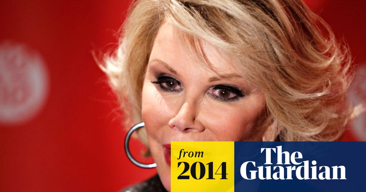 Joan Rivers, pioneering comedian, dies aged 81 | Joan Rivers | The Guardian Joan Rivers, pioneering comedian, dies aged 81 | Joan Rivers | The Guardian