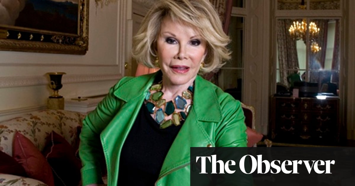 Appreciation Joan Rivers 1933 14 Joan Rivers The Guardian Appreciation Joan Rivers 1933 14 Joan Rivers The Guardian