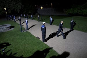 20 photos: President Barack Obama arrives for a Nato summit dinner at Cardiff Castle
