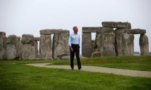 obama stonehenge