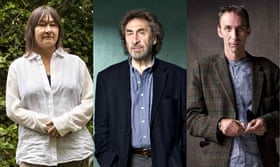 Ali Smith, Howard Jacobson and Will Self