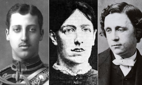 From left, Prince Albert, Mary Pearcey and Lewis Carroll.