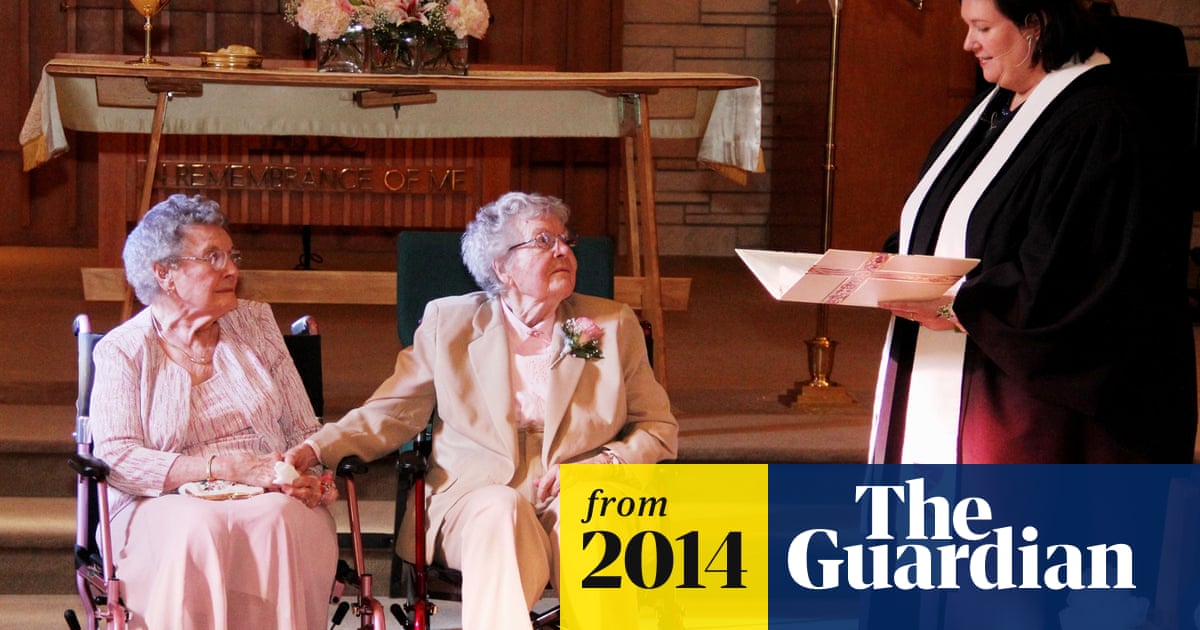 Ninety Year Old Gay Couple Marries In Iowa After 72 Years Together Lgbt Rights The Guardian